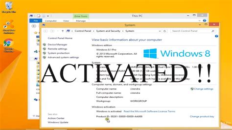 Activate windows 8 8.1 without product key for free 2019